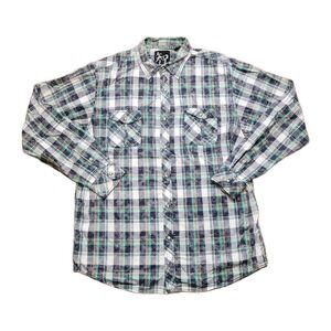 Age of Wisdom Shirt Mens XL  Pearl Snap Western Cowboy Outdoor